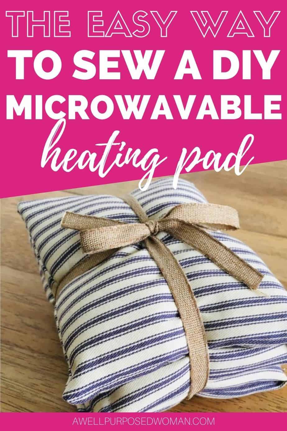Making A Rice Heating Pad How to Make a DIY Microwavable Rice Heating Pad - A Well Purposed Woman