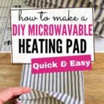How to Make a DIY Microwavable Heating Pad Pin photo