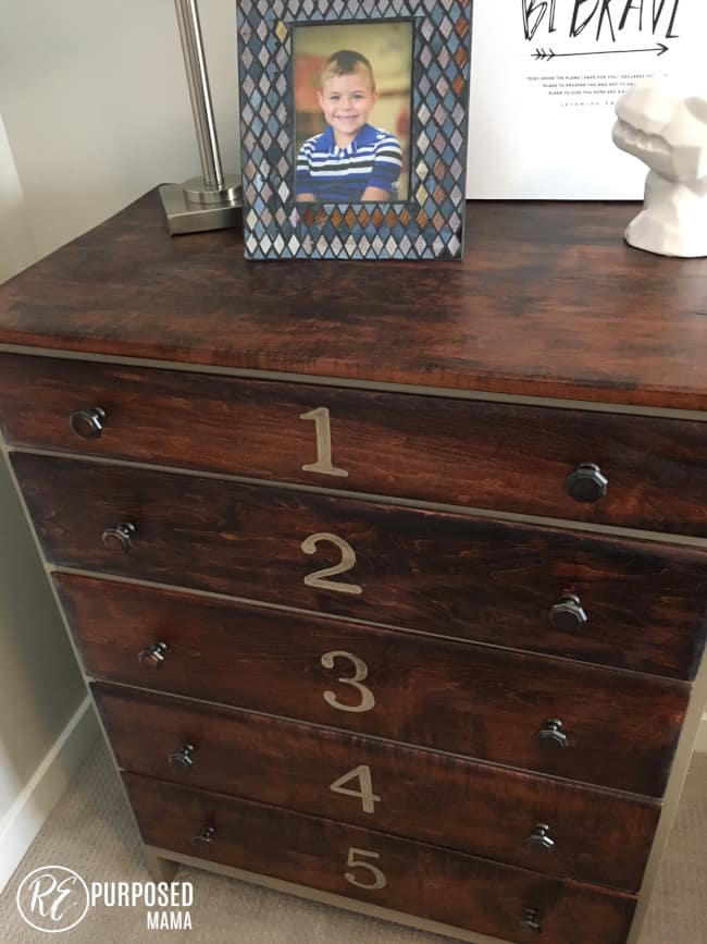 Diy Dresser Makeover For A Boy S Room A Well Purposed Woman