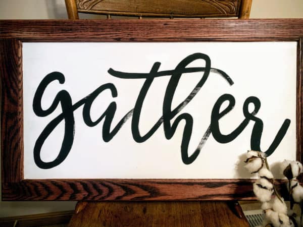 How to make a DIY Farmhouse Sign without Building Anything - A Well ...