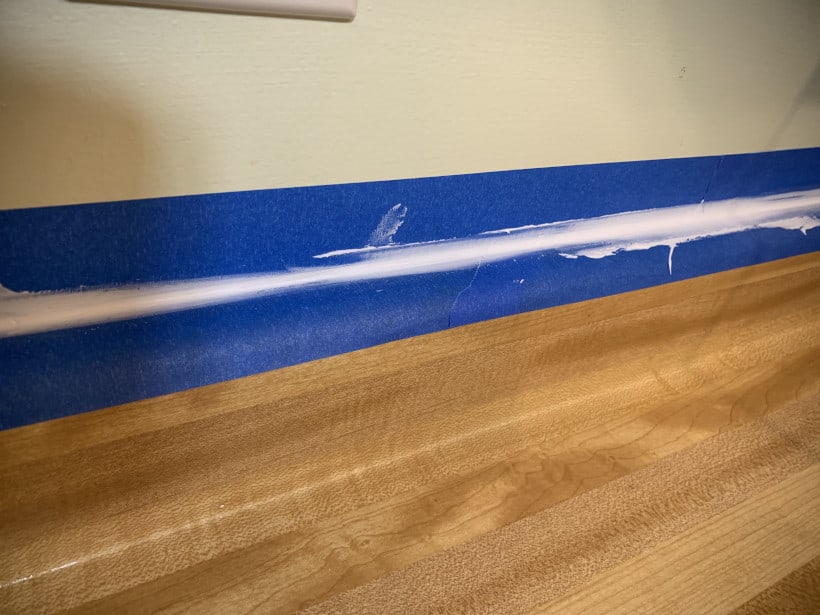 how to caulk trim and baseboards