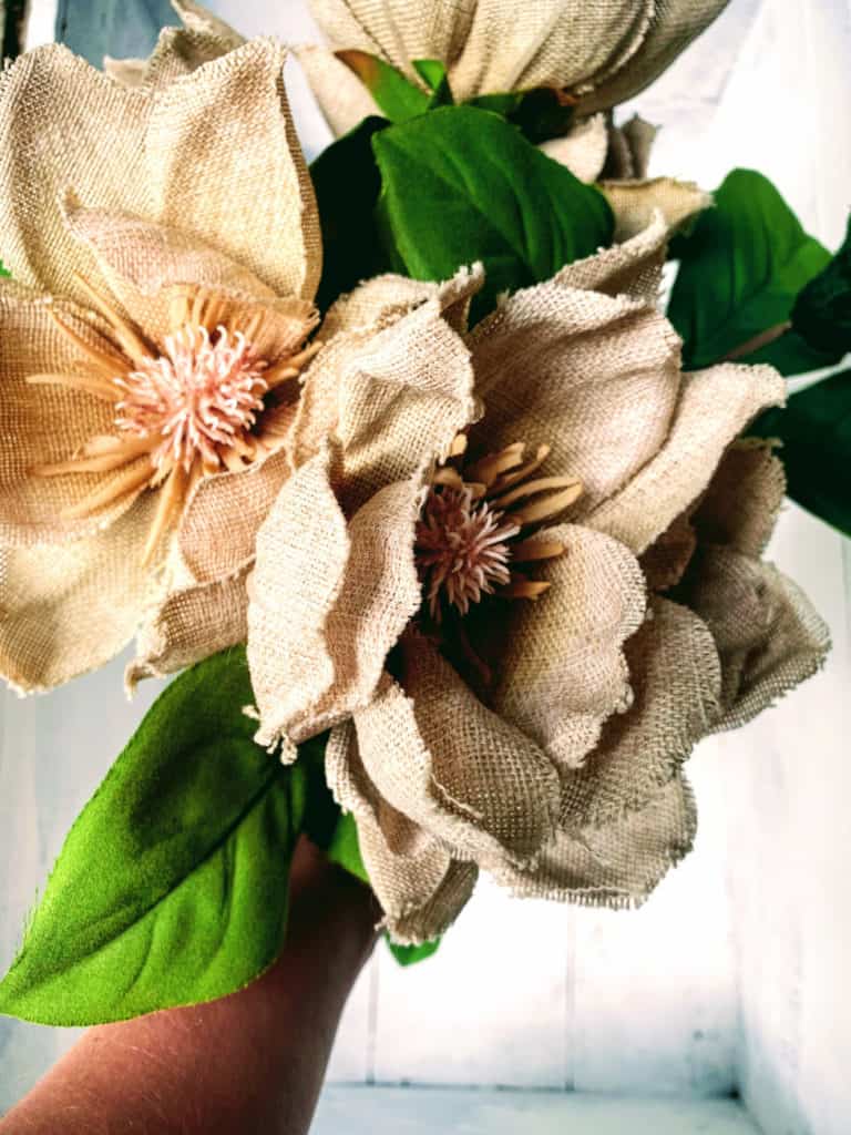 How to Make a Faux Magnolia Wreath