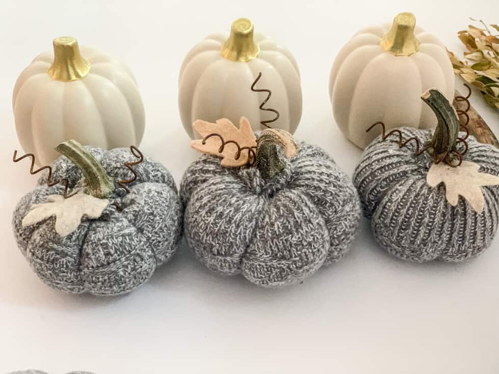 How to Make Fabric Pumpkins from Old Socks