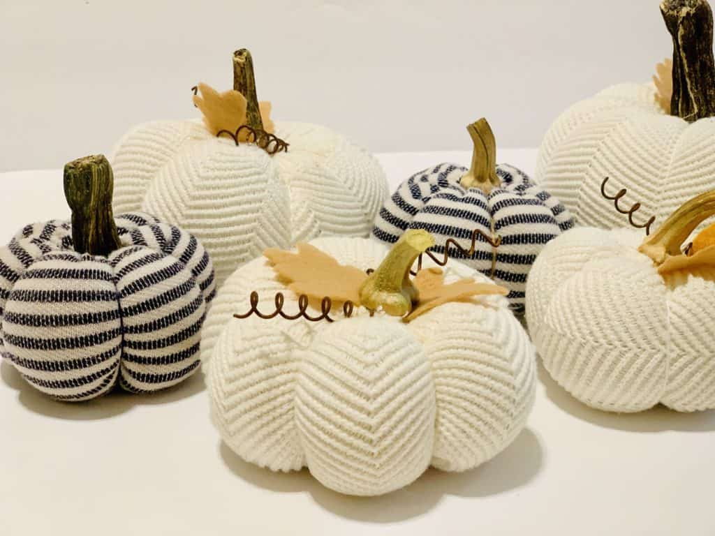 fabric pumpkins and fall giveaway