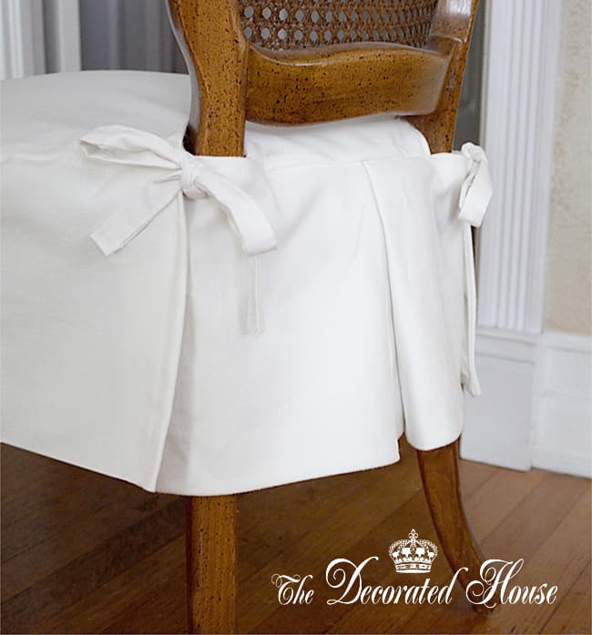 Choosing Dining Room Chair Slipcovers, Dining Chair Seat Covers With Ties Diy