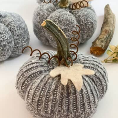 Fabric Pumpkins and Fall Giveaway