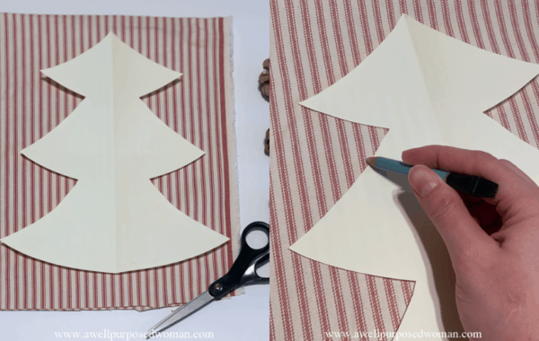 How to Make DIY Fabric Christmas Trees (with Free Pattern)