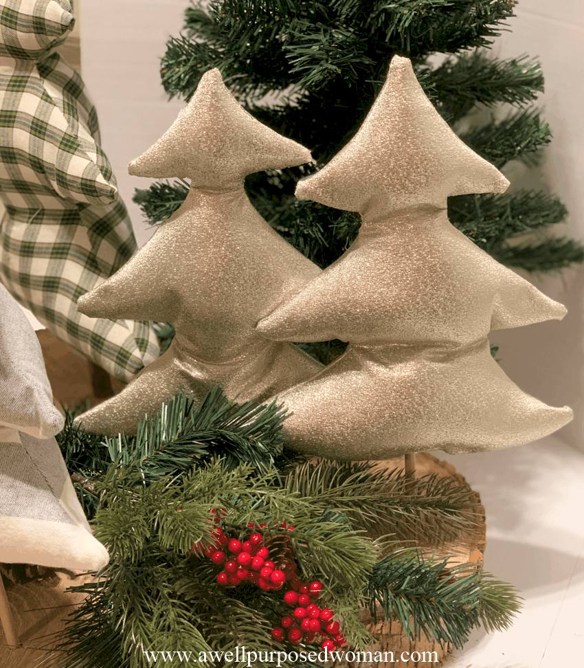 How To Make Diy Fabric Christmas Trees With Free Pattern A Well Purposed Woman