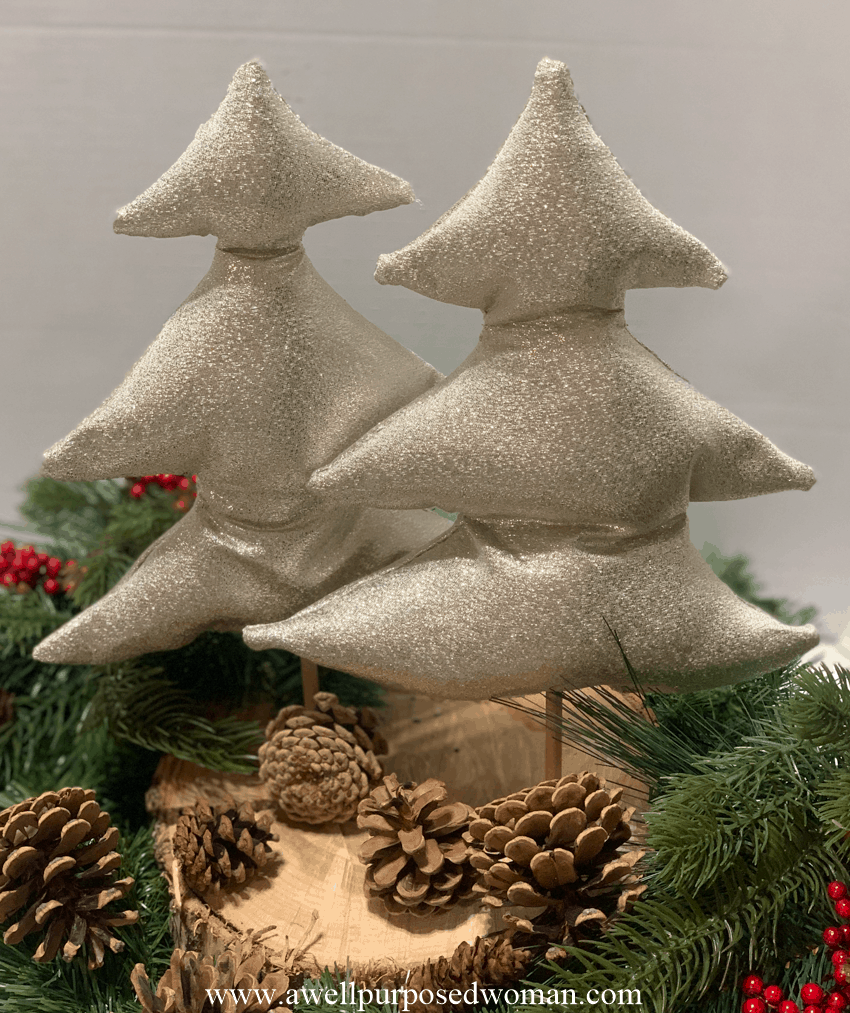 Printable Fabric Christmas Tree Pattern