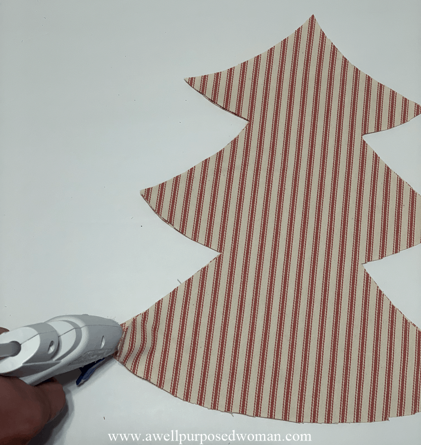 Fabric Christmas Trees Free Pattern