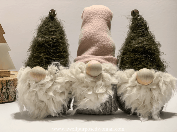 How to Make DIY Sock Gnomes Tutorial (Free Pattern) - A Well Purposed Woman
