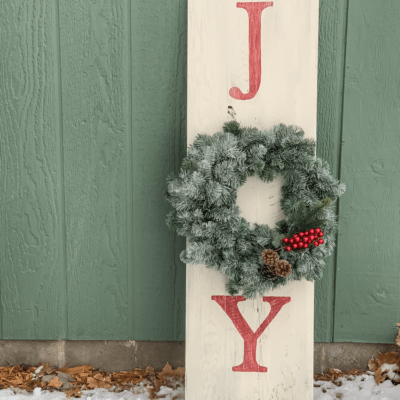 easy DIY Joy Sign free printable