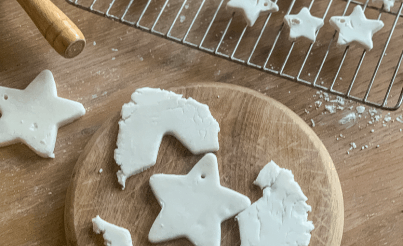 Easy Salt Dough Ornaments for Kids recipe