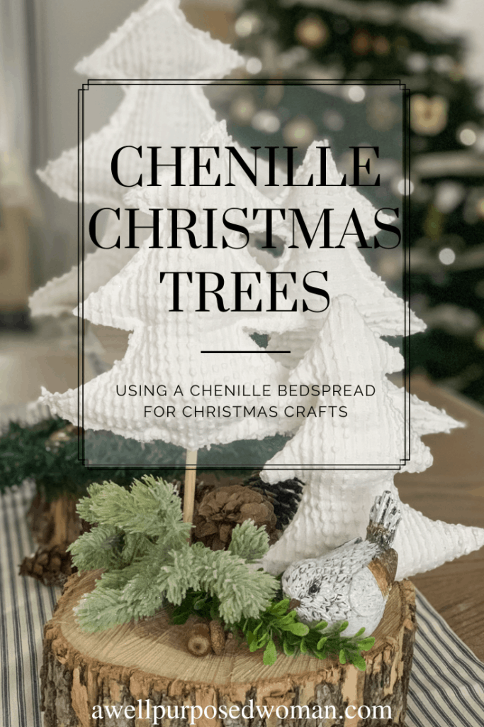 How to make Chenille Christmas Trees