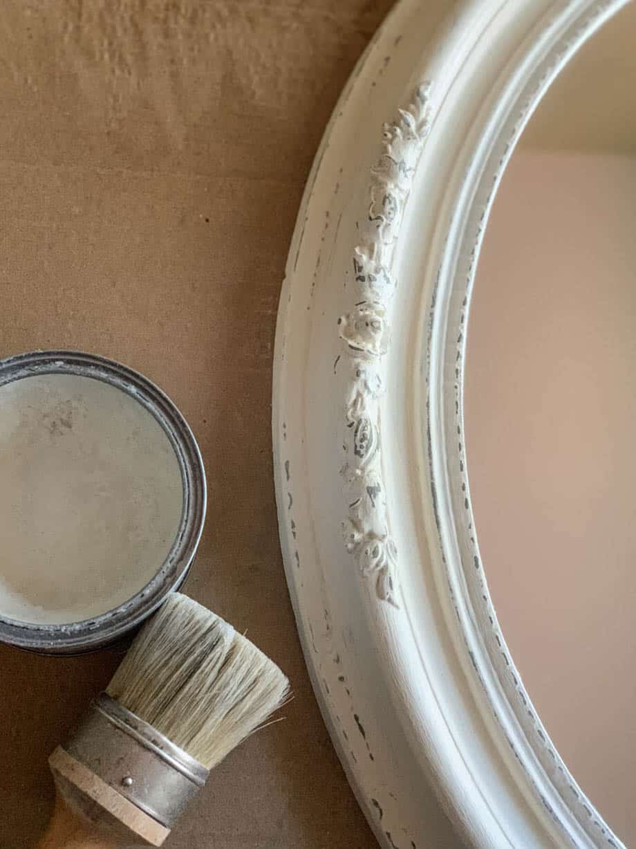 How To Paint A Mirror Frame Antique White A Well Purposed Woman,Sage Plant Arizona