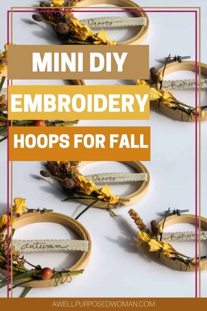 Mini Embroidery Hoops