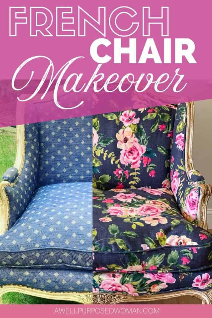 French Chair Makeover