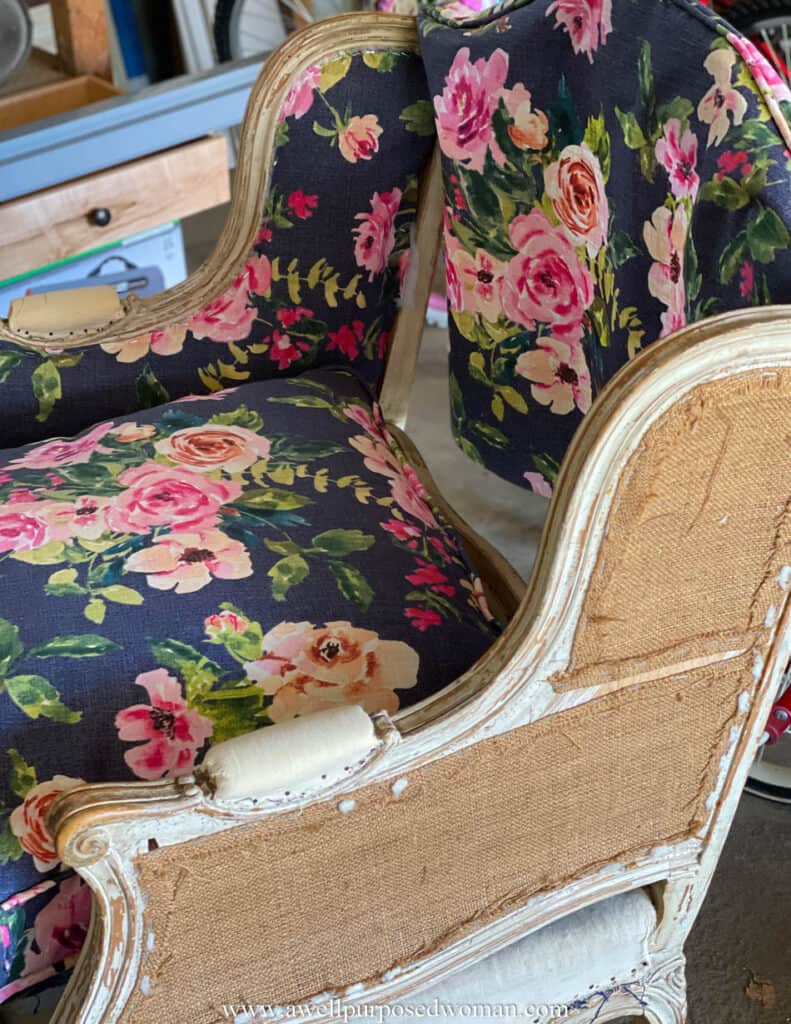 Lilyfield Life: Easy Upholstering of a French Louis Chair