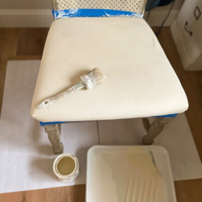 How to Paint Fabric with Chalk Paint The Easy Way