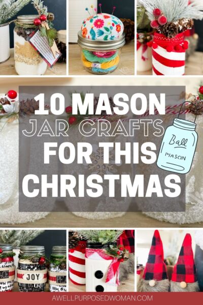 10 Mason Jar Crafts to Give as Last Minute Christmas Gifts - A Well ...