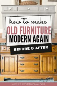 How To Make Old Furniture Look Modern In The 5 Easiest Ways - A Well ...