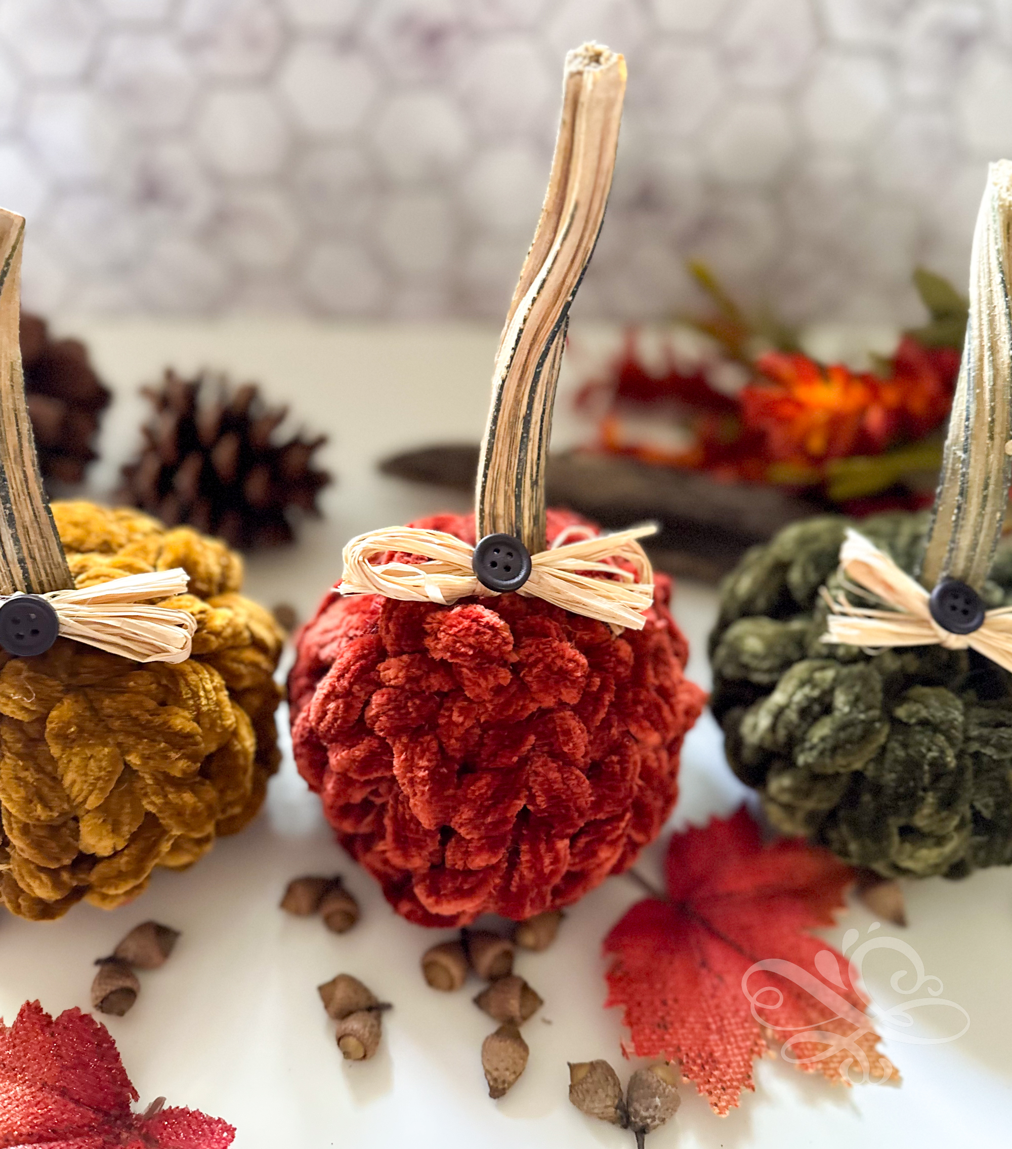 How to Hand Knit Beautiful Chunky Yarn Pumpkins for Fall