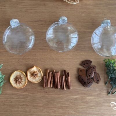 How to Make Natural Christmas Ornaments: Jesse Tree Day 8